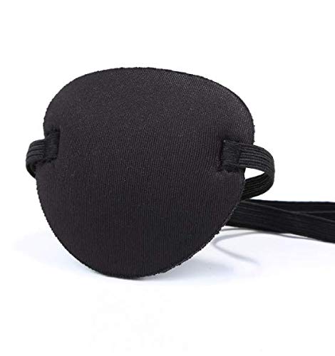 Aeyistry Adjustable Eye Patches For Adults Or Kids For Lazy Eye Amblyopia Strabismus(Black) - Image 2