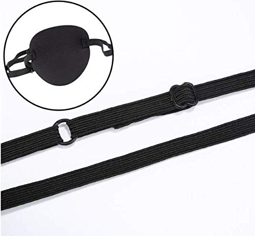 Aeyistry Adjustable Eye Patches For Adults Or Kids For Lazy Eye Amblyopia Strabismus(Black) - Image 4