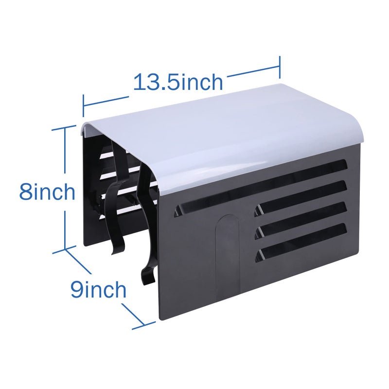 LFUTARI Pool Pump Covers for Outside Units - ABS Adjustable Pool Pump Motor Cover - Swimming Pools Motor Cover for Above Ground Protection - Image 2