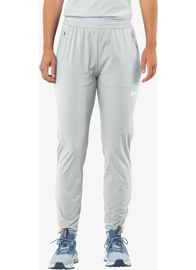 Jack Wolfskin Prelight Chill Women's Gray Outdoor Trousers 1508961-6709  - Image 1
