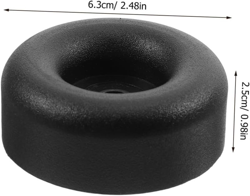 Cabilock 4pcs Car Bumper Protector Guard Rubber Vibration Dampers Skid Bumpers for Trucks Rvs Campers Noise Reduction Easy Diy Installation - Image 2