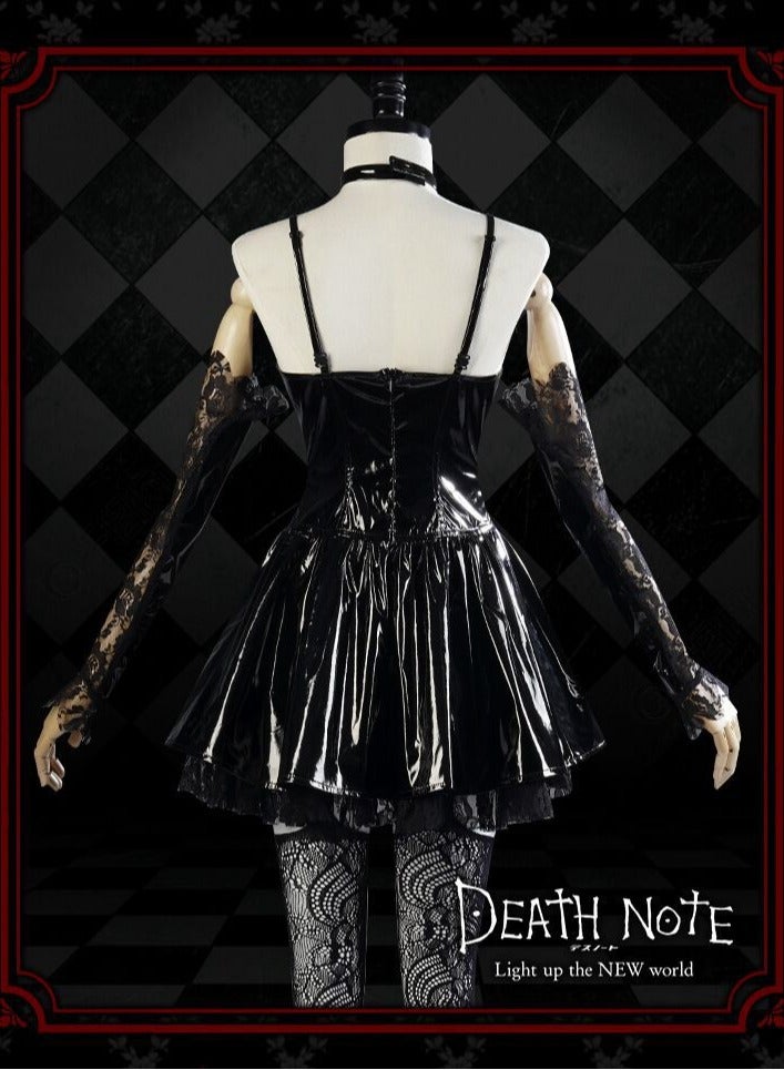 5 Piece Set Anime Death Note Misa Costume Halloween Cosplay Costume For Womens - Image 3