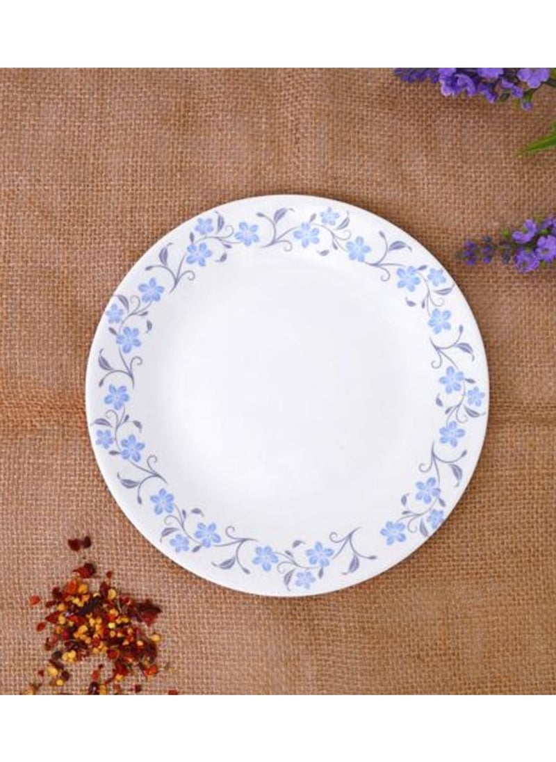 Laopala La Opala Classic 44 Piece Dinner Sets Glass Material Plates Grace Blue Dinner Set Microwave Safe & Dishwasher Safe Minimalist Style Lightweight Bowls, Cups, Plates Set-Reusable  - Image 4