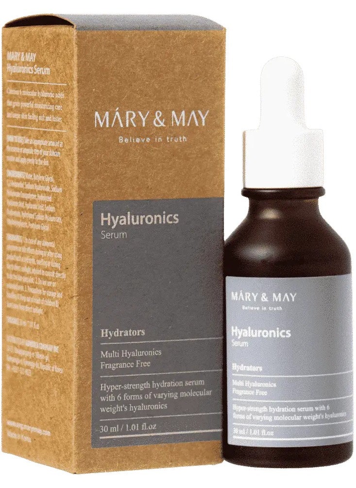 MARY & MAY - Mary & May Hyaluronics Serum – 30ml - Image 1