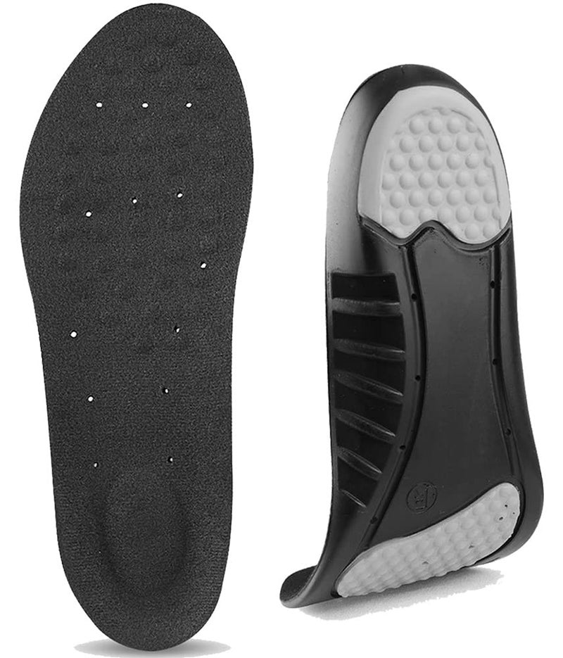 Basmile Insoles Memory Foam Insoles Shoes Inserts for Men and Women Kids Providing Arch Support Cushion and Shock Absorption Relieve Foot Pain LMens 812 Women 1015 - Image 3