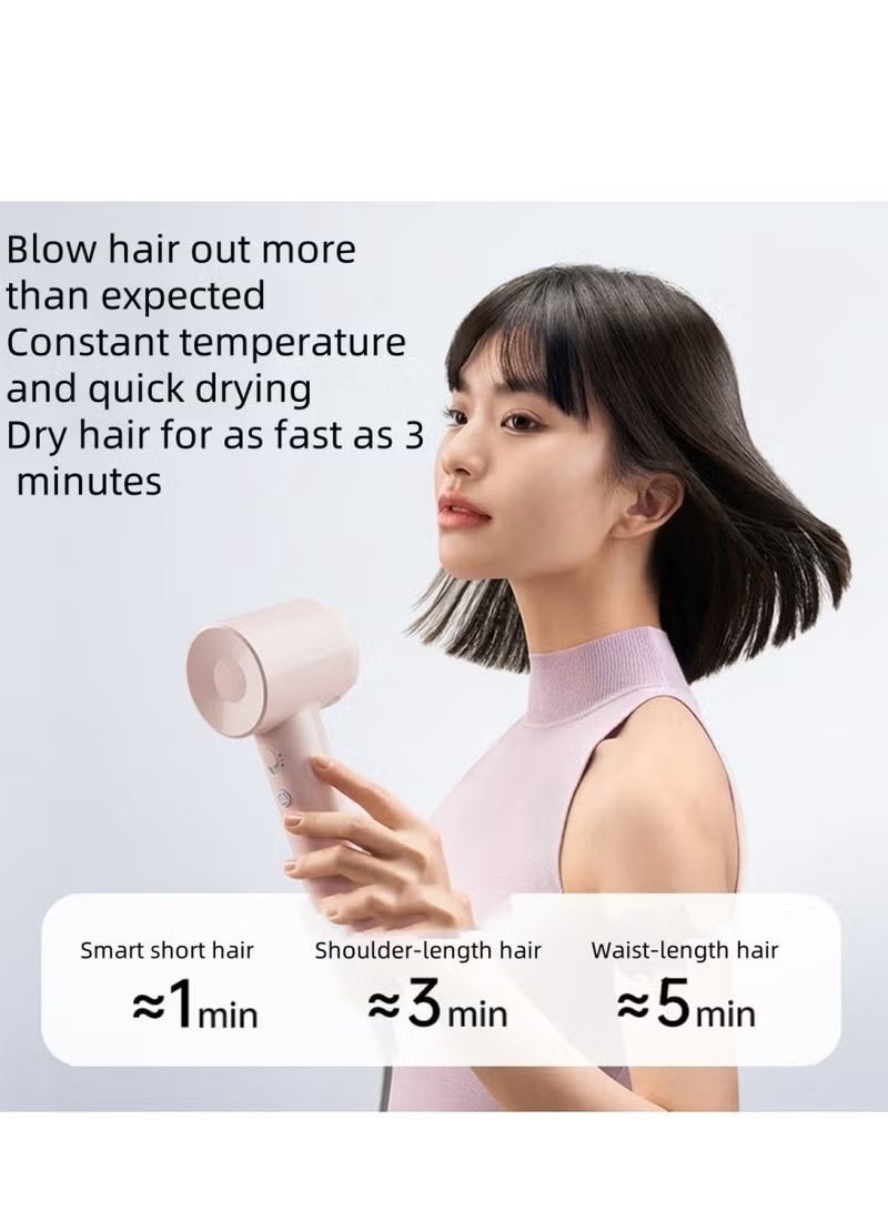 laifen Three types of constant temperature, small and strong wind speed It does not hurt the hair, the appearance is high, and the milk tea color hair dryer is high - Image 2