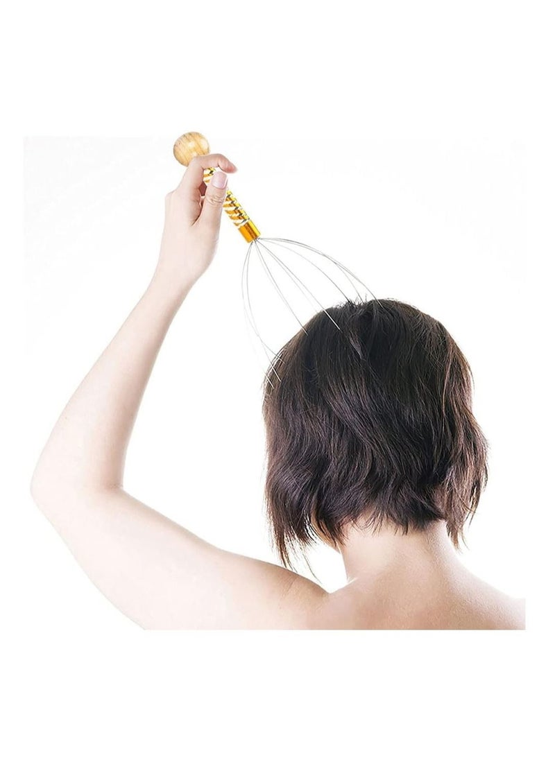 Hand Held Scalp Neck Massager