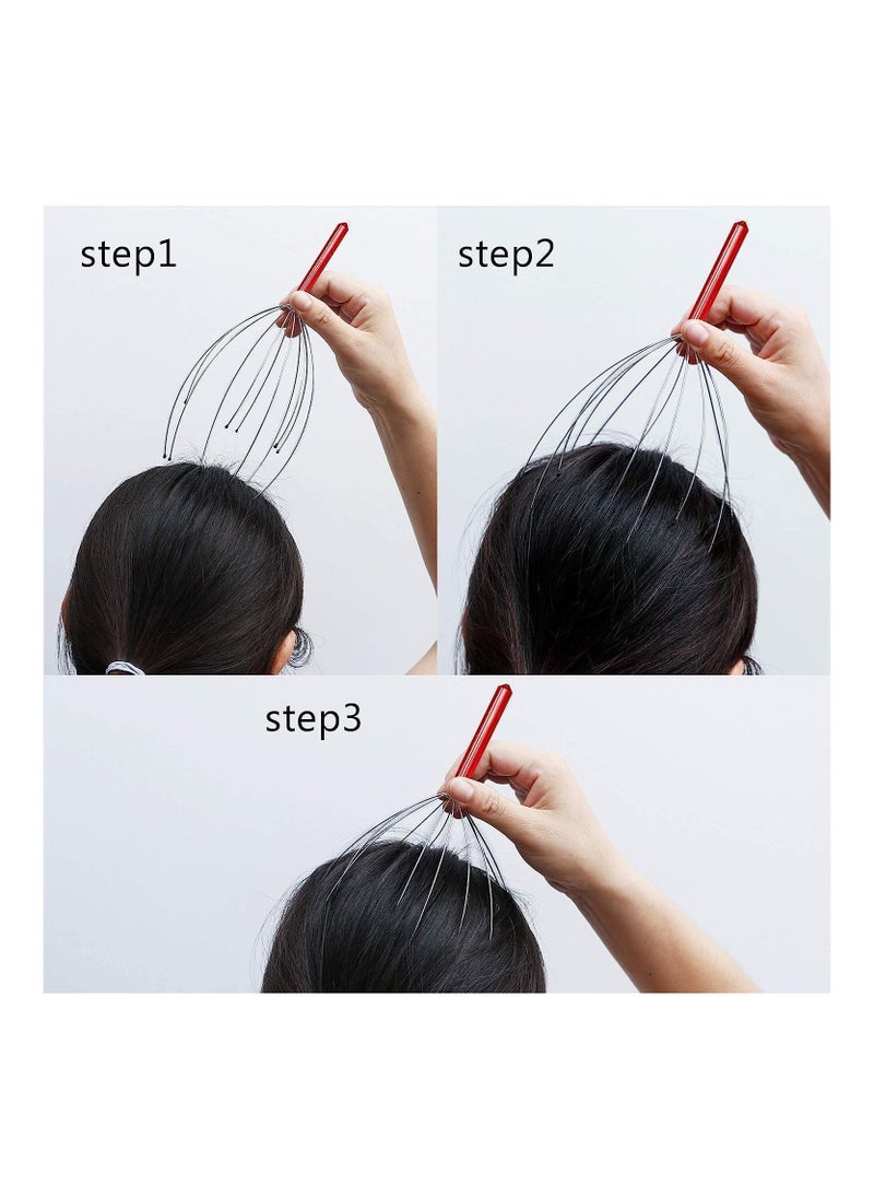 Hand Held Scalp Neck Massager