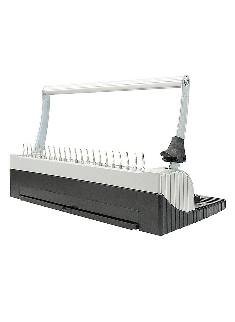 Kidle Binding Machine, 21-Hole Comb Punch Binder Machine for Letter Size / A4 / A5 Paper, Easy to Punch Handle, Adjustable Margin  - Image 3