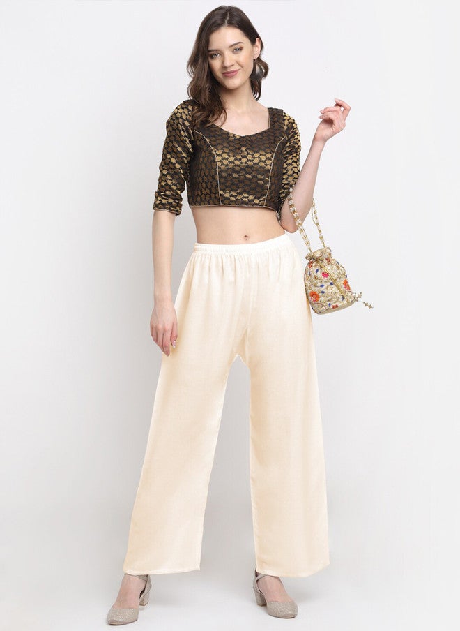Trend Level Women Wide Leg Fit Palazzos - Image 4