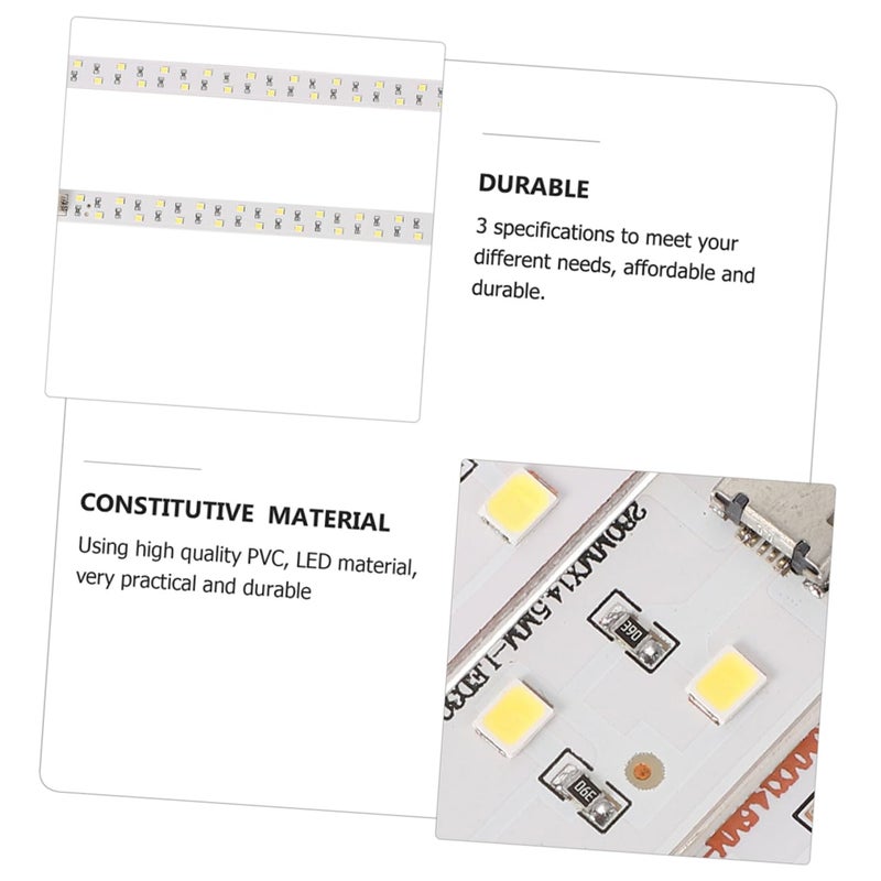 Portable LED Light Bar 28X1 5X0 5CM USB Powered Foldable Studio Light For Photography - Image 4