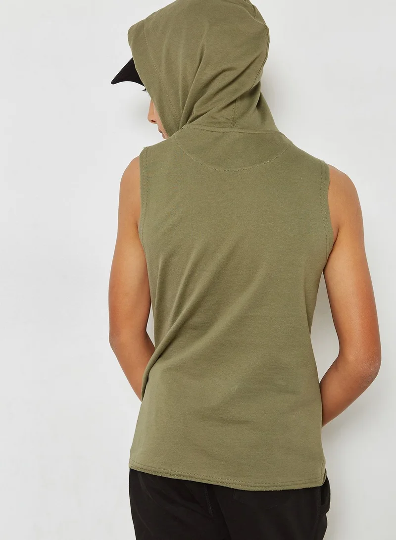 Fred Mello Teen Logo Hoodie