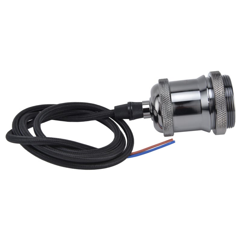E27 Lamp Holder with Cord Vintage Pendant Light Lampholder for Bedroom 100‑240V - Image 5