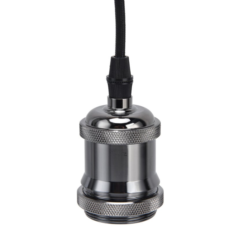 E27 Lamp Holder with Cord Vintage Pendant Light Lampholder for Bedroom 100‑240V - Image 2