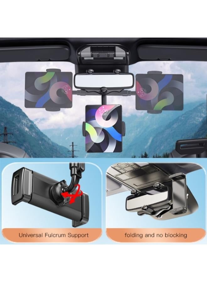 Yesido C196 car rear view mirror using phone holder for suitable different kinds of car using - Image 5
