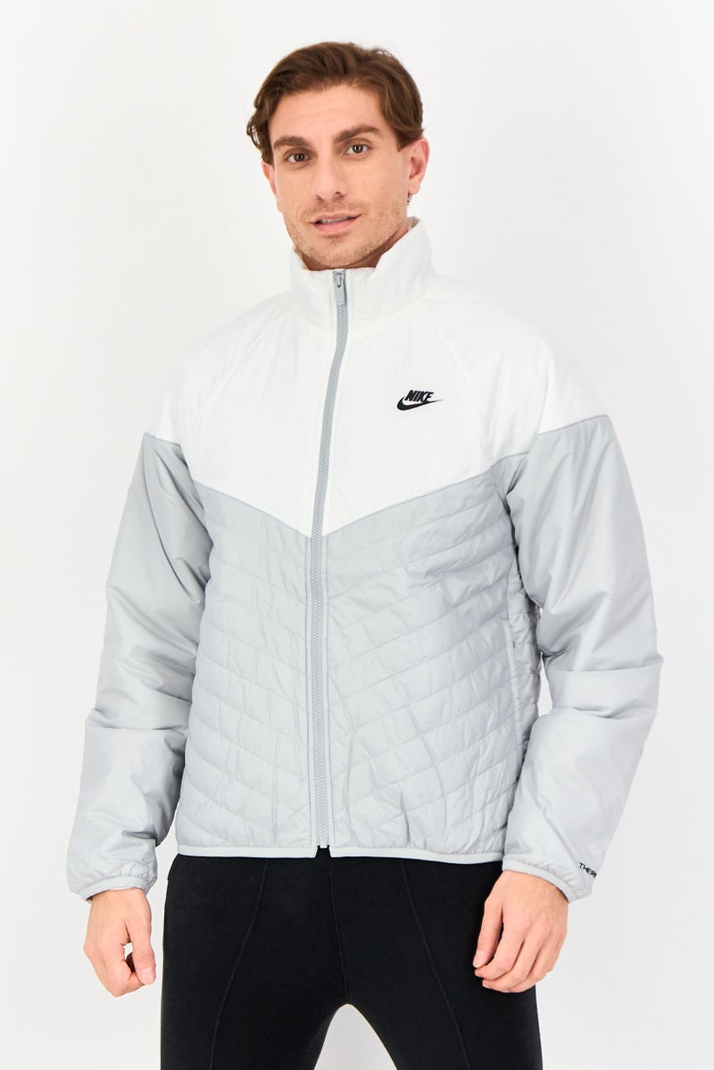 Nike Men Therma Fit Long Sleeve Outdoor Jacket, Multicolor - Image 1