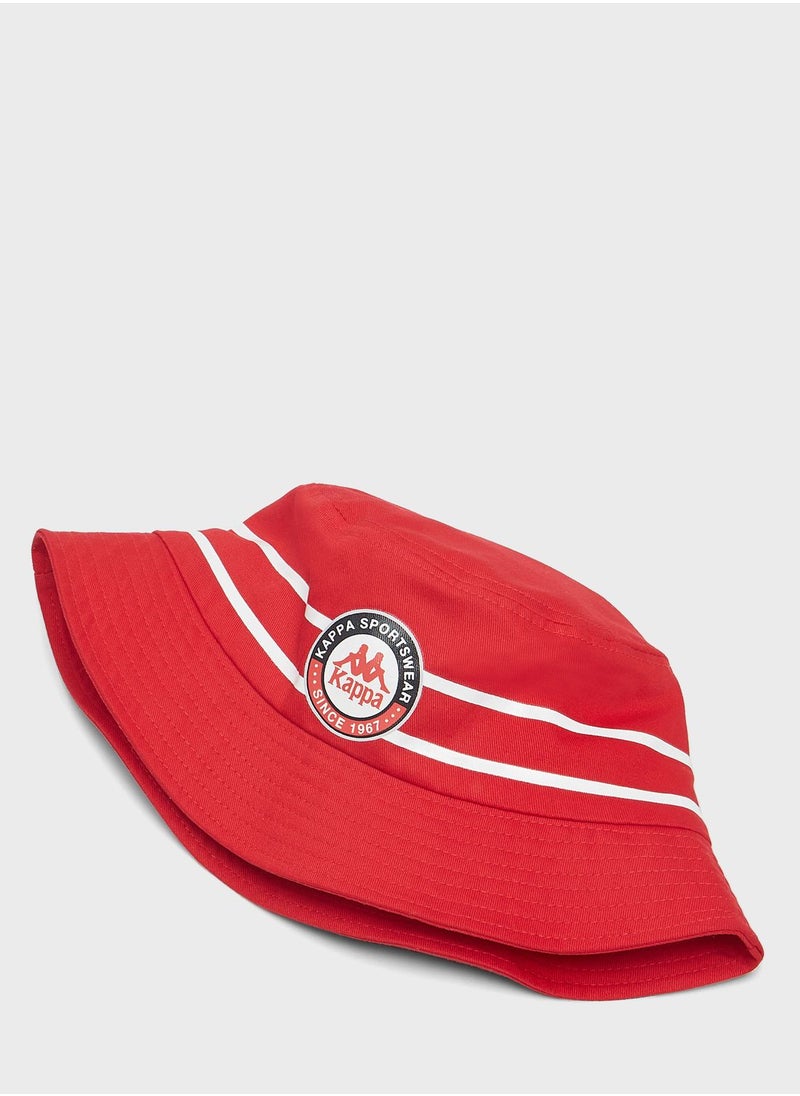 Kappa - Logo Printed Bucket Hat - Image 1