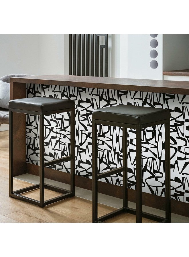 RoomMates Rmk12098Rl Jane Dixon Black And White Enigmatic Peel And Stick Wallpaper - Image 2