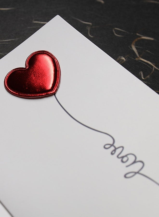 10PCS Love 3D Greeting Card Valentine's Day Card DIY I Love You Heartbeat Mother's Day Blessing Card Birthday Card - Image 2