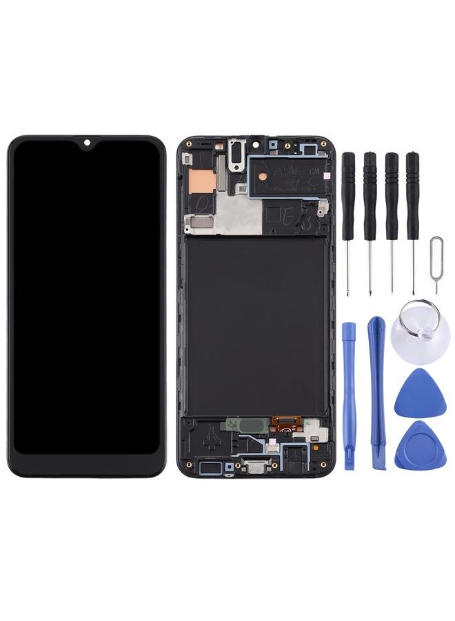 erorex Replacement TFT LCD Screen for Samsung Galaxy A30s Digitizer Full Assembly with Frame Black - Image 2