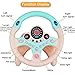 RedCrab Steering Wheel Car Driving Simulated Toy with Light and Music for Kids Pretend Driving Seat ToysBaby Electric Early Learning Educational Toys for Boys and GirlsPink - Image 4