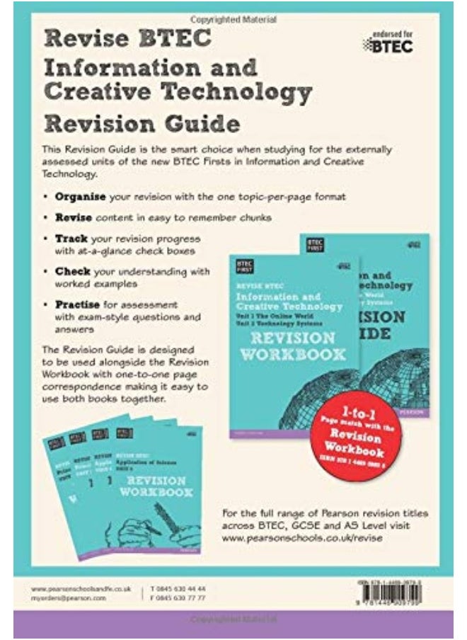null - Pearson REVISE BTEC First in I&CT Revision Guide i - Image 1