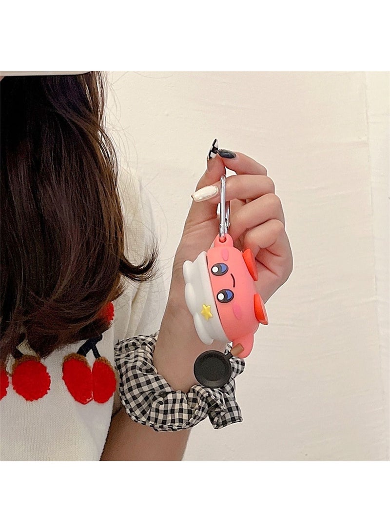 Case Compatible with Samsung Galaxy Buds 2 Case (2021) Galaxy Buds Pro Case (2021) Galaxy Buds Live Buds 2 Pro Cartoon Silicone Full Protective Cute Covers for Girls Women Kirby - Image 2