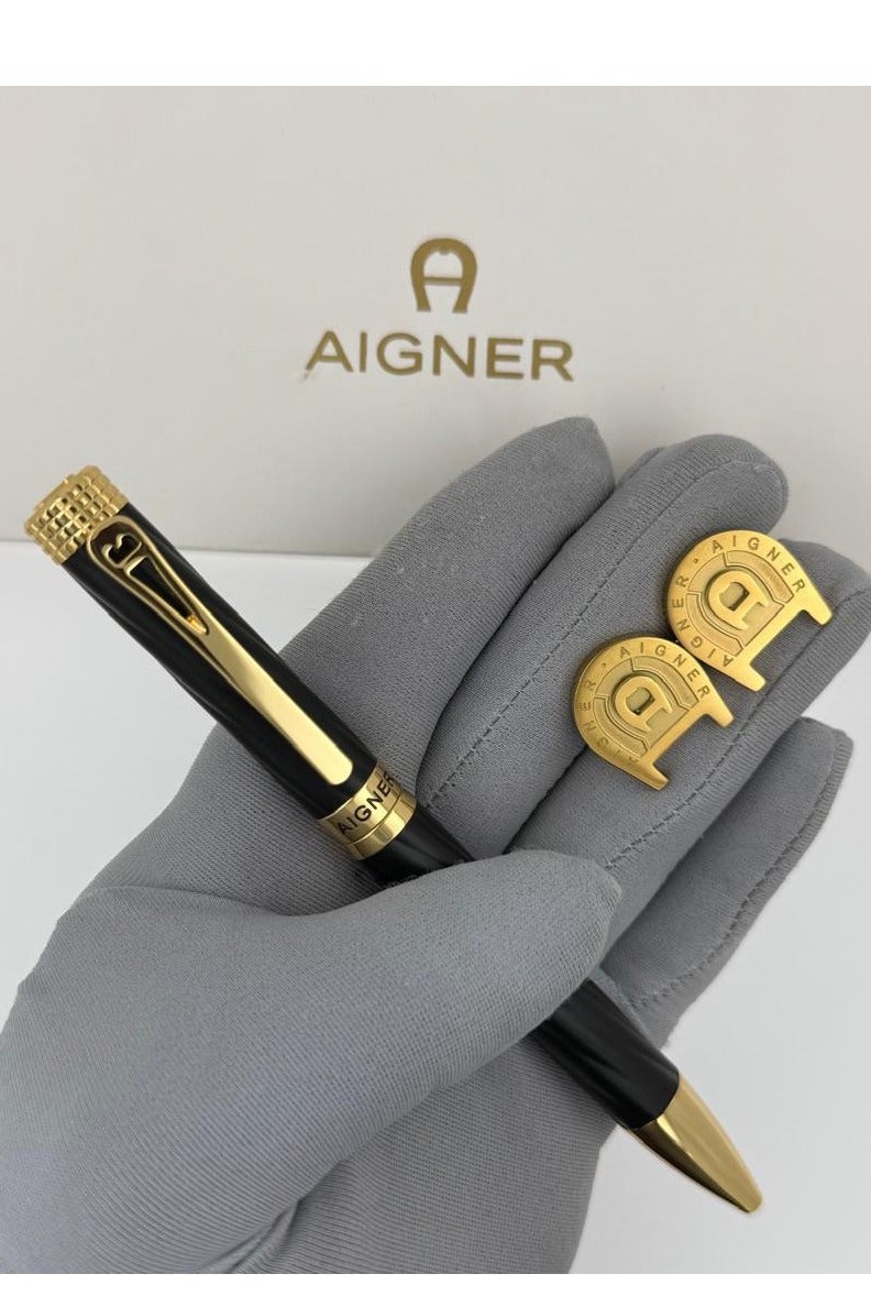 AIGNER Aigner pen and cupcake set 