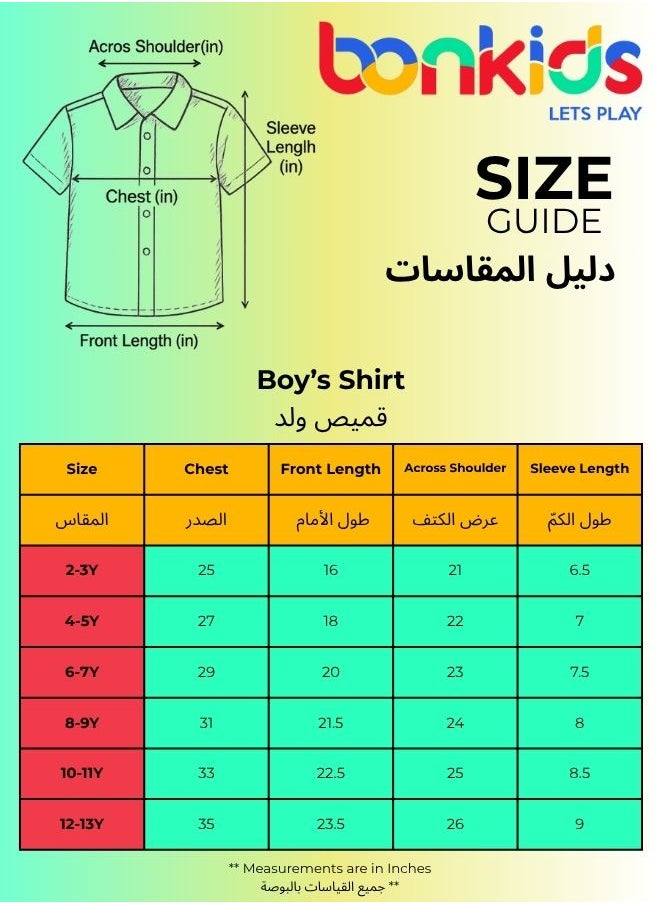 Boy's shirts in regular fit pink colour cotton fabric embellished pattern pull over closure woven weave type round collar type round neckline half sleeve length button down upper body wear type suitable for casual occasions – bring home style that tells a story.