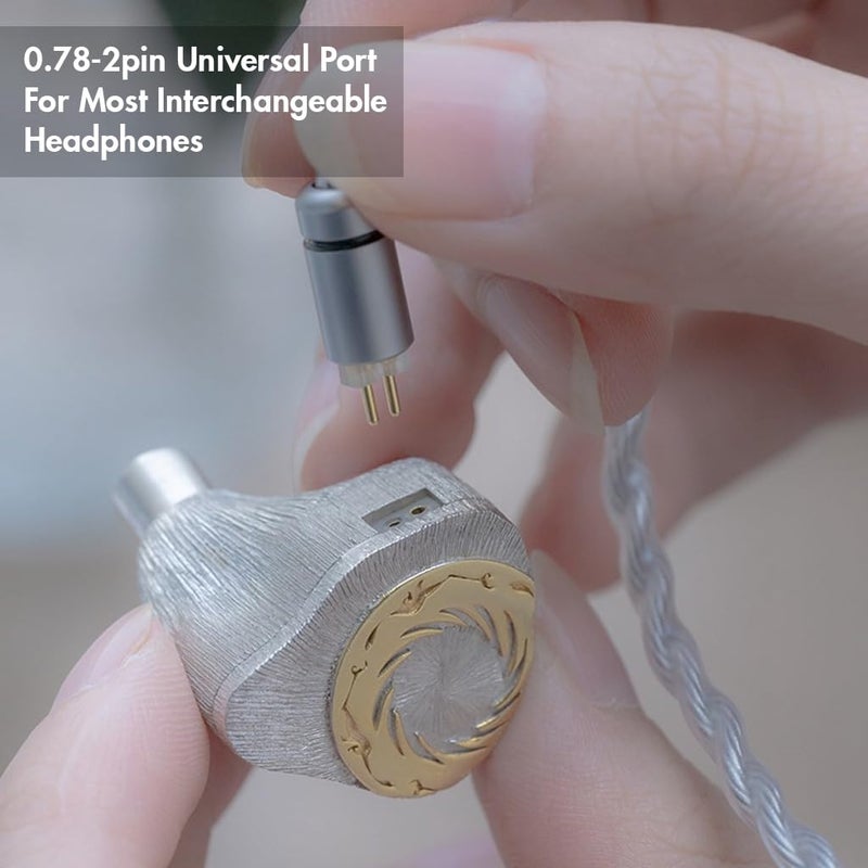 Moondrop Free DSP USB-C Earphone Upgrade Cable Fully Balanced Audio Output DSP Cable - Image 2