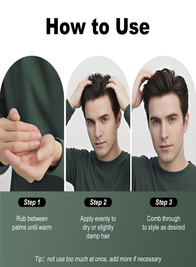 Luxfume Aqua Hair Wax | Non-Sticky, No Flakes Formula | Styles & Repairs with Castor Oil & Keratin, Hair Styling for All Hair Types, 3.05 oz - Image 4