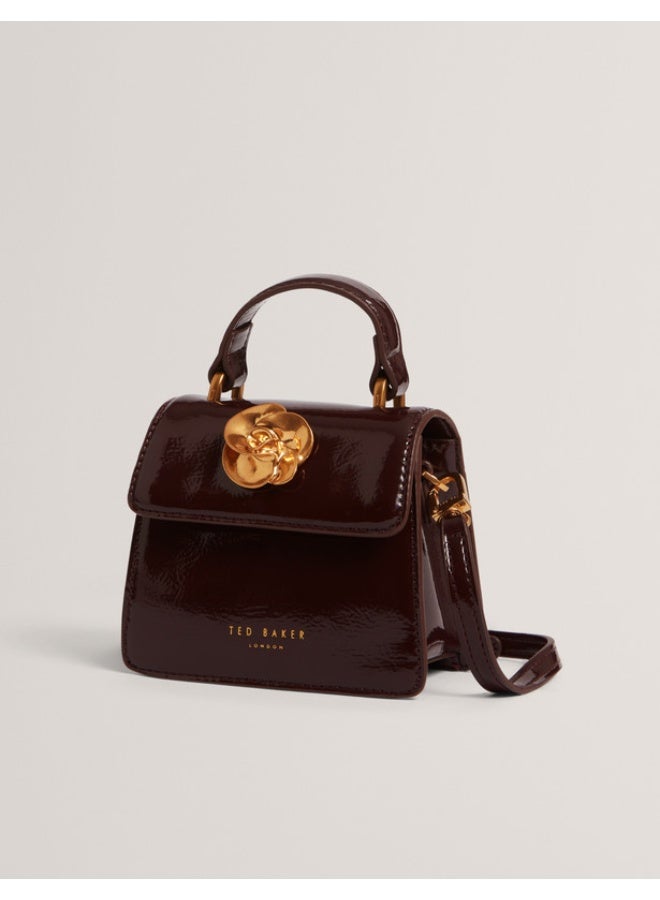 Ted Baker Rose Detail Square Mini Top Handle Bag - Image 3