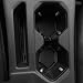 KENTUTO for Jetta Accessories 2026 2025 20242019 Cup Holder Protector Inserts Liners Mat Pad Anti Dust Coasters NonSlip Mat Car Interior Decoration Black Trim4pcsSet - Image 2