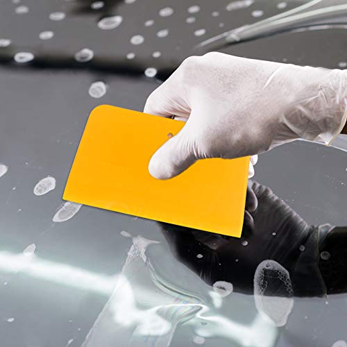 SourceTon مجموعة أدوات توزيع حشوة الجسم من SourceTon - 4 بوصة، 5 بوصة، 6 بوصة - أدوات بلاستيكية للسيارات لحشوة بوند، معجون، طلاء ومانع تسرب - أدوات PE قابلة لإعادة الاستخدام، مرنة ومتينة لإصلاح وصبغ هياكل السيارات - Image 5