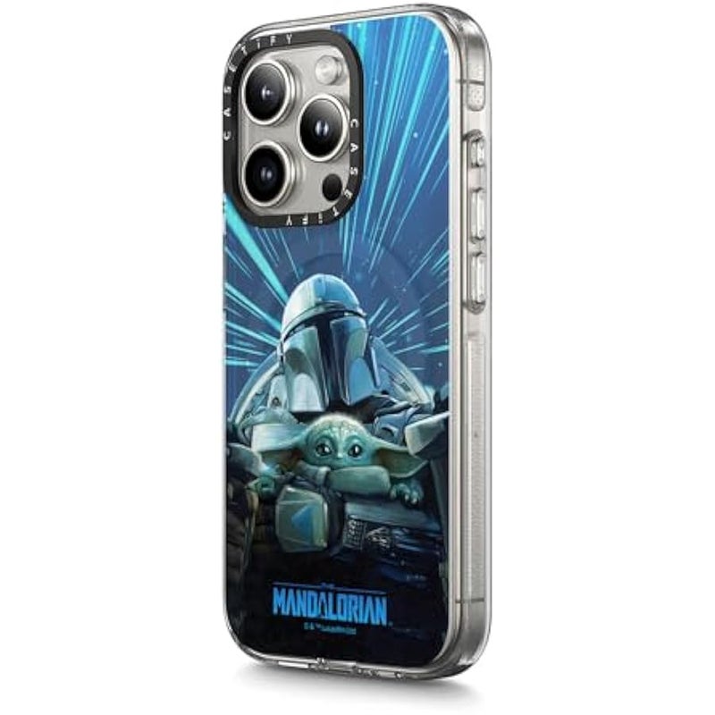 Casetify Clear iPhone 15 Pro Max Case 【Mandalorian Co-Lab/Not Yellowing / 6.6ft Drop Protection/Compatible with Magsafe】 - You Ready for an Adventure - Clear - Image 5