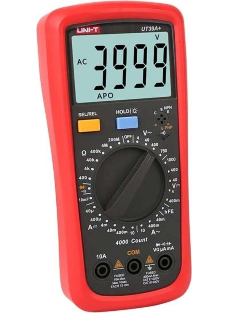 UniT - Uni-T UT39A+ Digital Multimeter - Image 1