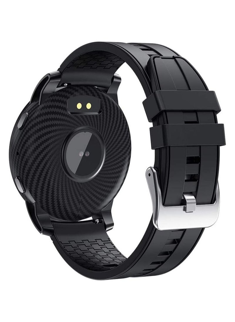 Generic - Smartwatch V20 Bluetooth Call Fitness Tracker Heart Rate Monitoring Music Control (Black) - Image 1