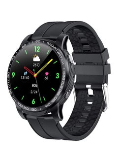 Smartwatch V20 Bluetooth Call Fitness Tracker Heart Rate Monitoring Music Control (Black)
