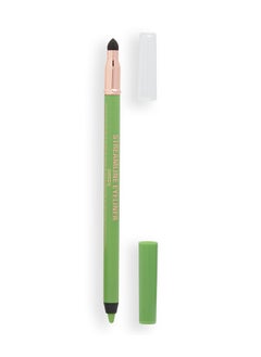 Makeup Revolution Streamline Waterline Eyeliner Pencil green  - Image 2