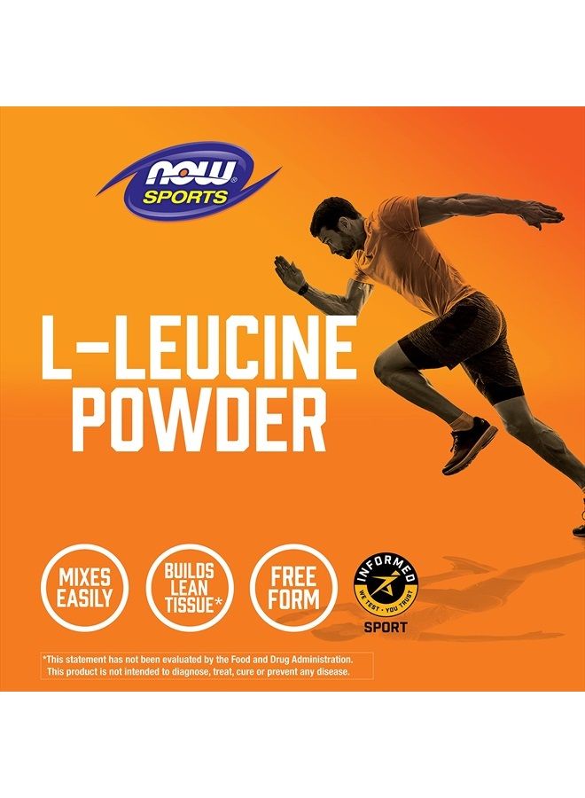 now Sports Nutrition, L-Leucine Powder, Builds Lean Tissue*, Amino Acids, 9-Ounce - Image 4