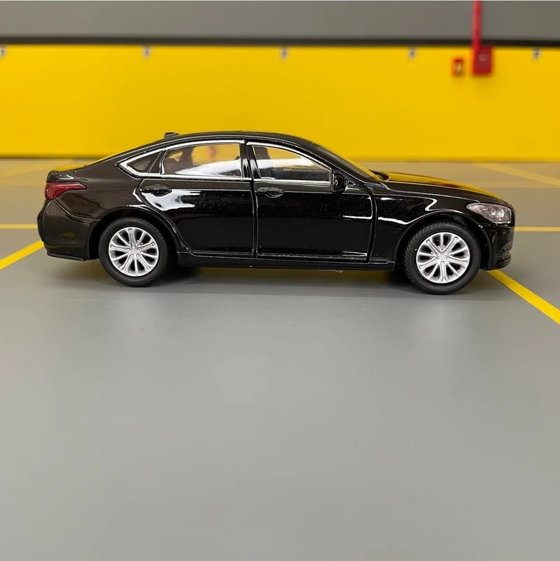 توبروك ستور Hyundai Genesis G80 1/36 Scale *c&c Model Garage* Pull Drop Diecast Metal Model Toy Car