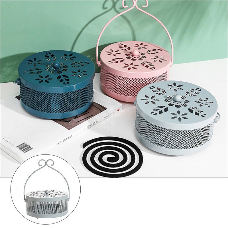 1Pc Iron Art Incense Burner Decorative Rack Burner Adornment - Image 4