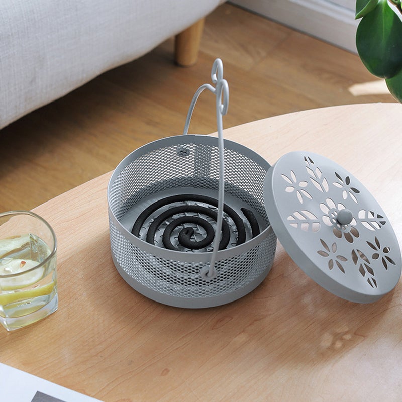 1Pc Iron Art Incense Burner Decorative Rack Burner Adornment - Image 3