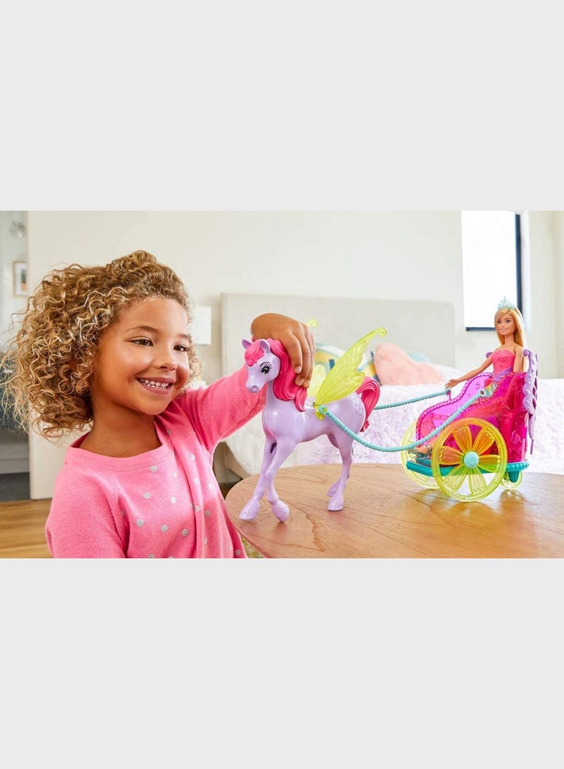 Barbie Dreamtopia Princess With Fantasy Horse - Image 3