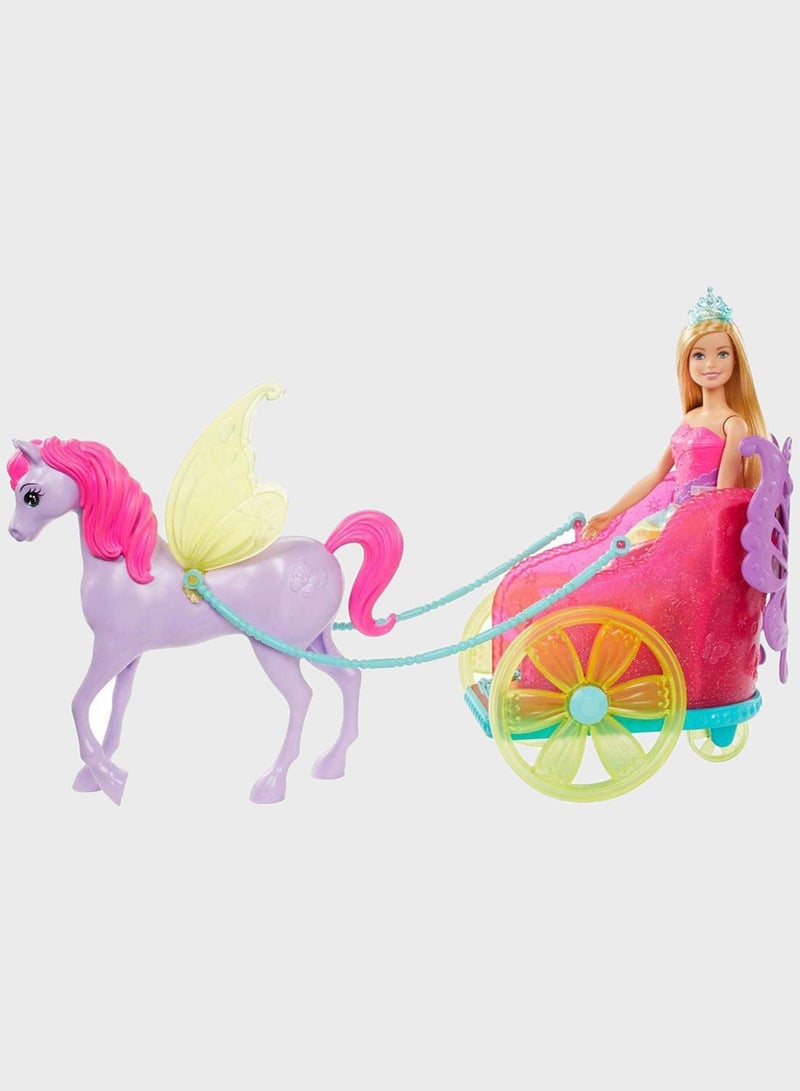Barbie Dreamtopia Princess With Fantasy Horse - Image 2