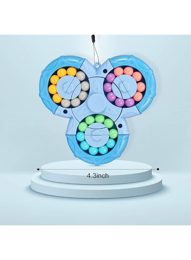 FRIUSATE Magic Bean Puzzle Toy, Rotating Magic Bean Fidget Spinner Toys for Kids, Stress Relief Anxiety Relief and Autism Puzzles for Teens Adults, Learning&Education Toys and Gifts - Image 4