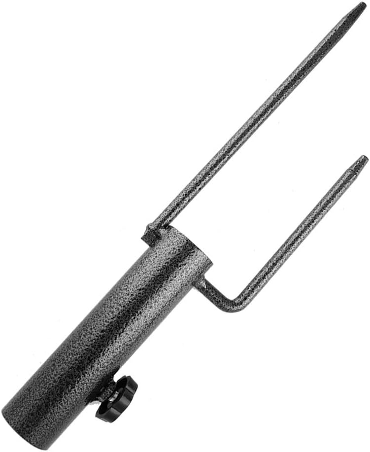 klarako Beach Umbrella Anchor, Heavy Duty Metal Parasol Anchor Beach Umbrella Bases Ground Stake Holder Sand Screw Stand for Umbrella, Fishing Rods Outdoor, 15 Inch - Image 5