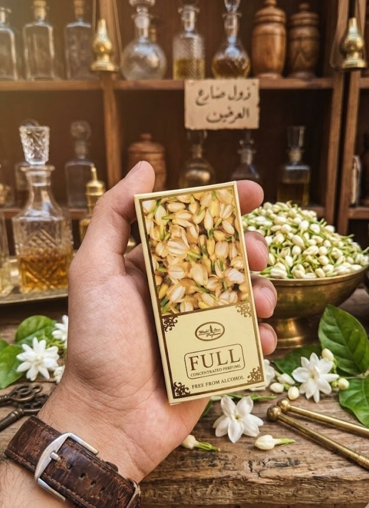 زيت عطري مركز بالكامل (6 مل) - عطر عربي خالٍ من الكحول بنفحات زهرية - Image 2