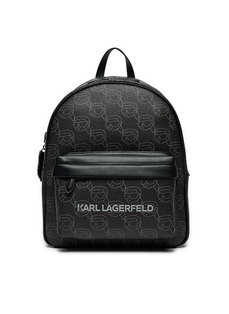 Karl Lagerfeld Paris - Karl Lagerfeld Paris Ikonkon Monogram Backpack - Image 1