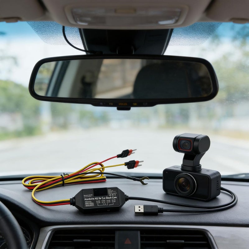 Type C Hardwire for Driving Recorder Featuring 4 Stage Energy Defense and Digital Monitor Car Video Recorder Power Cord Hardwire Set with Type C Output - Image 4